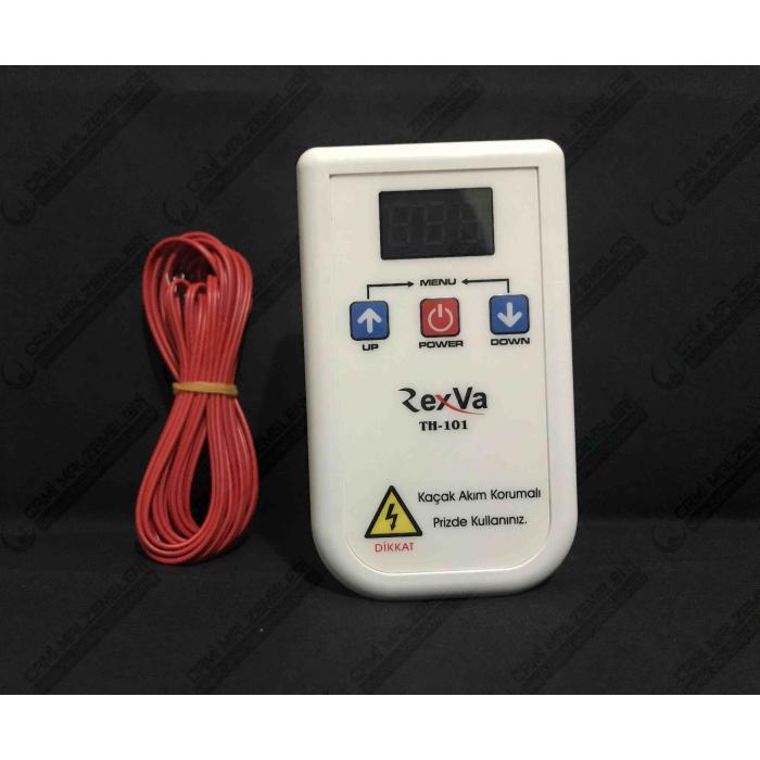 Rexva Th 101 Dijital Hali Alti Isitici Termostat 172 88 Tl Kdv